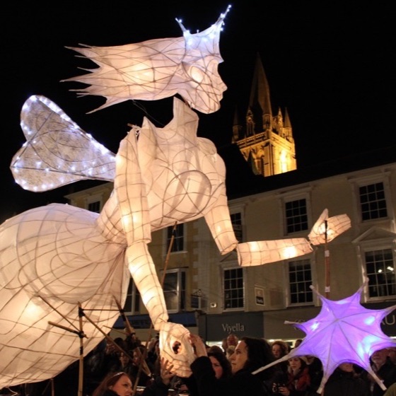Faerie Queen, City of Lights 2012: Laura Frances Martin. Pic: Mark Innes Faerie Queen, City of Lights 2012: Laura Frances Martin. Pic: Mark Innes
