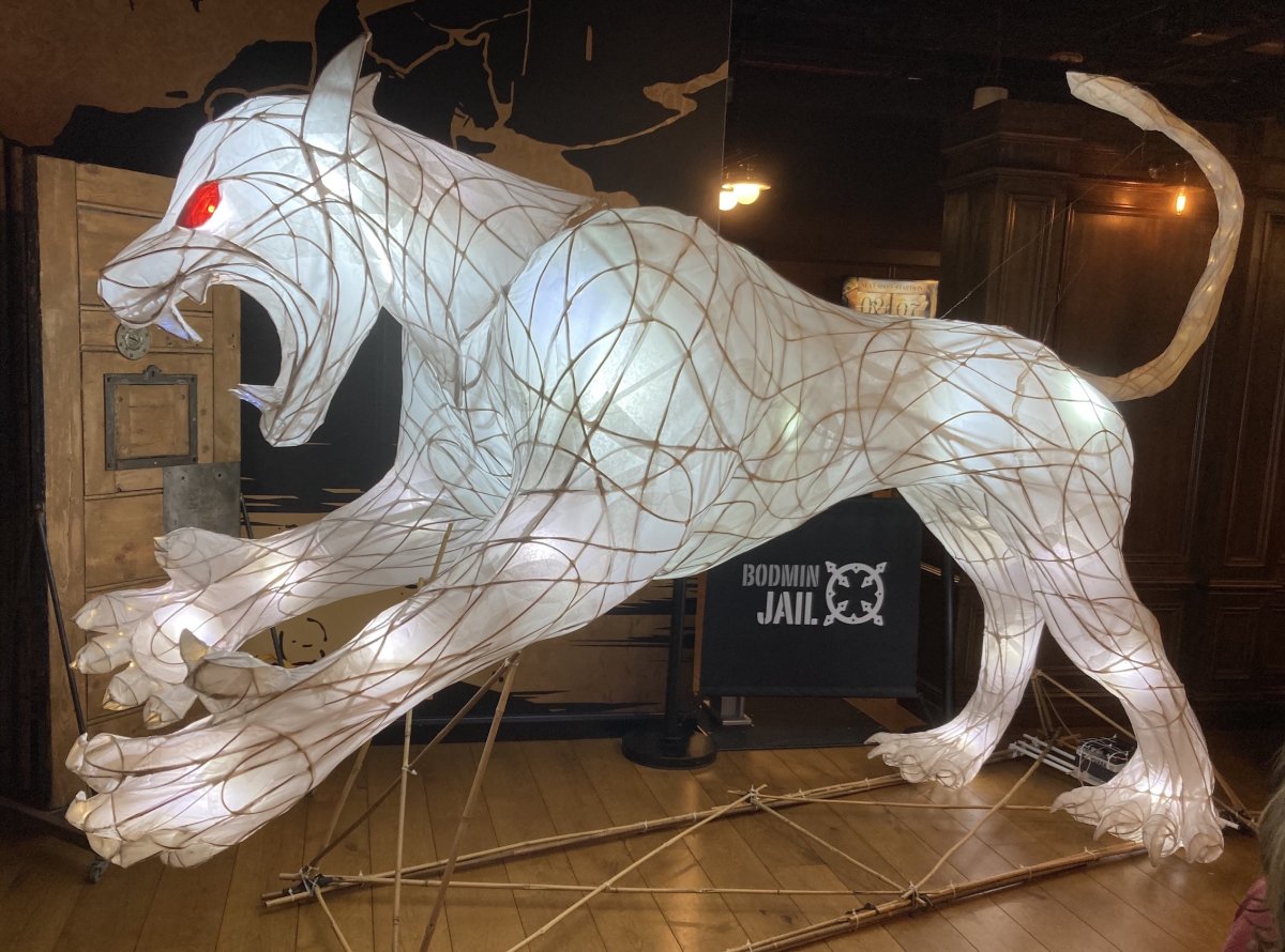 The Beast of Bodmin for Bodmin Jail, Laura Frances Martin 2023 The Beast of Bodmin for Bodmin Jail, Laura Frances Martin 2023