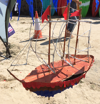 Galleon PinARTa for Sea Salts & Sail 2018: Laura Frances Martin Galleon PinARTa for Sea Salts & Sail 2018: Laura Frances Martin